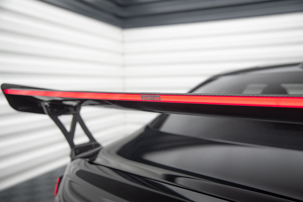 Maxton Design Carbon Fiber Spoiler With External Brackets Uprights +LED light para BMW M2 G87 / M240i / 2 M-Pack / 2 Standard G42 - imagen 7