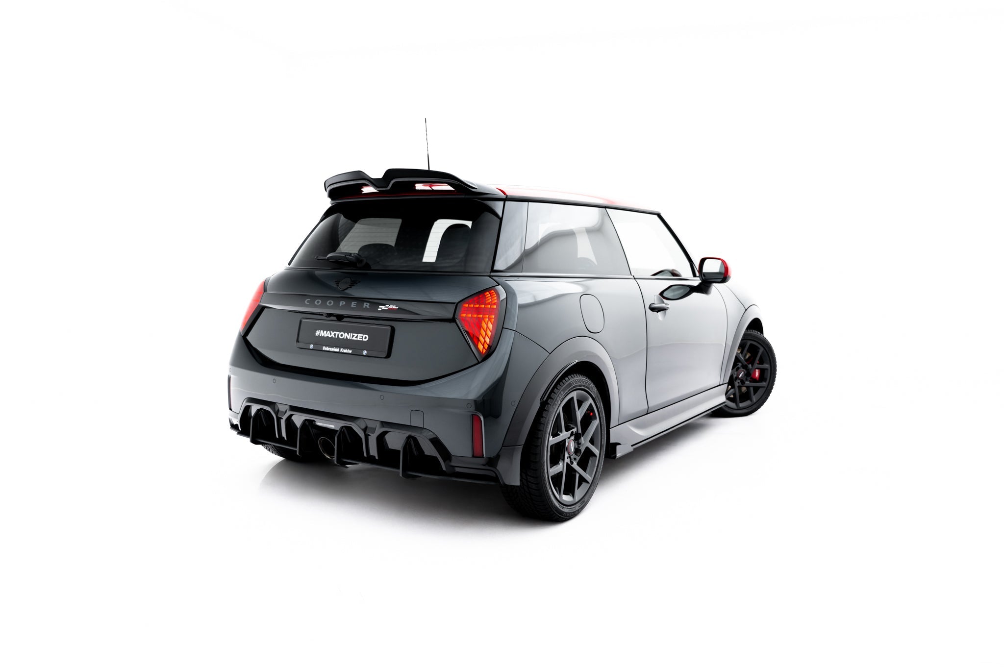 Maxton Design Street Pro Rear Diffuser para Mini Cooper John Cooper Works F66 - imagen 1