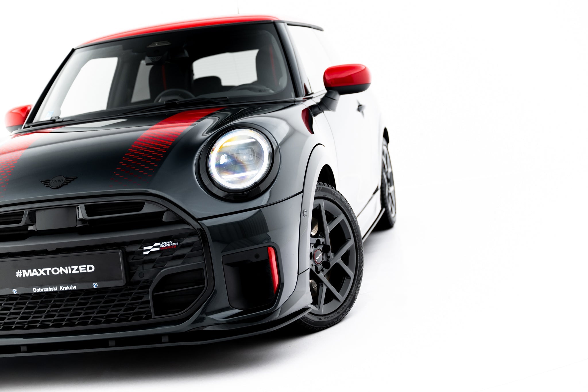 Maxton Design Street Pro Front Splitter para Mini Cooper John Cooper Works F66 - imagen 4