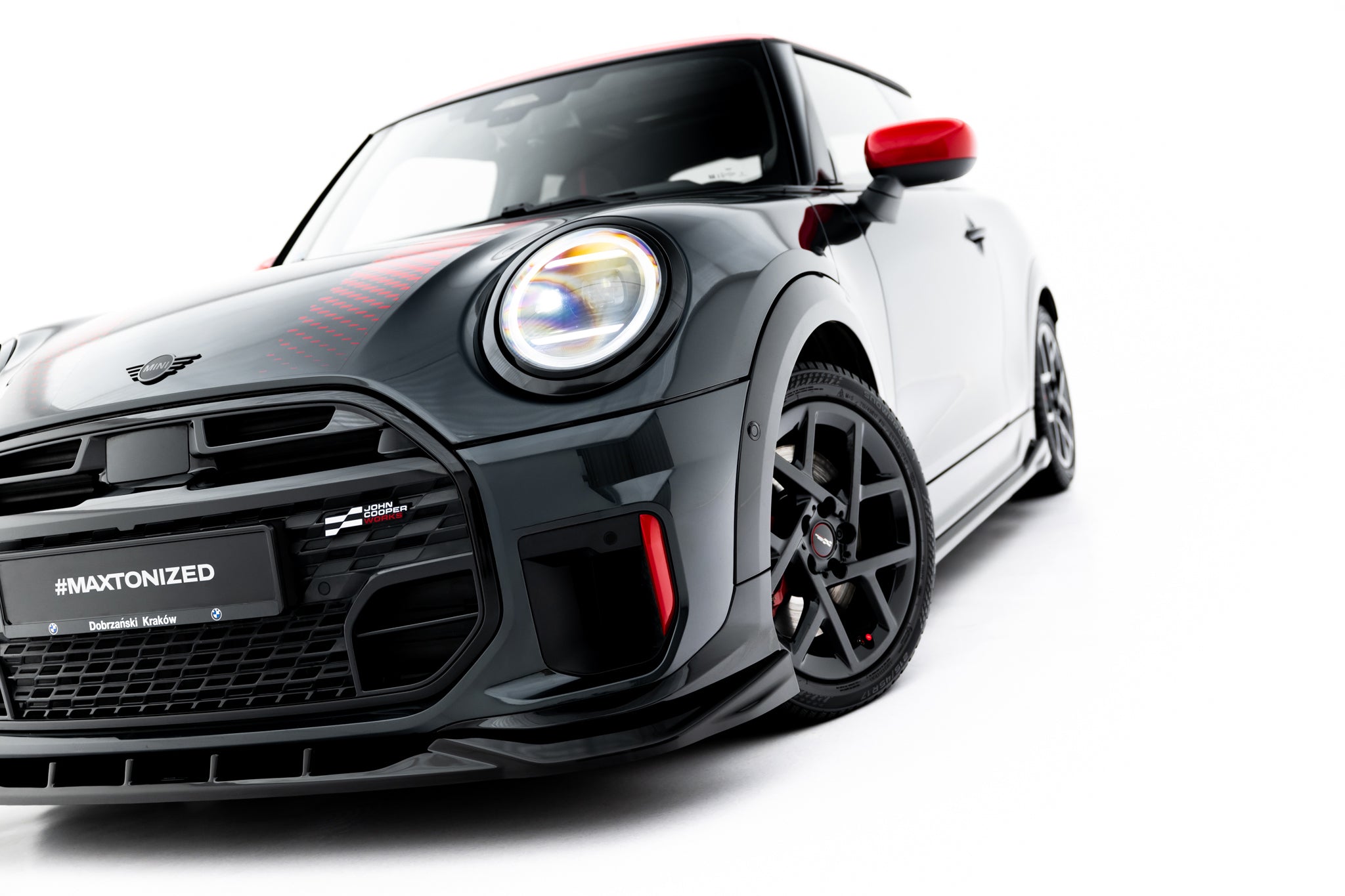 Maxton Design Splitter delantero para Mini Cooper John Cooper Works F66 - imagen 4