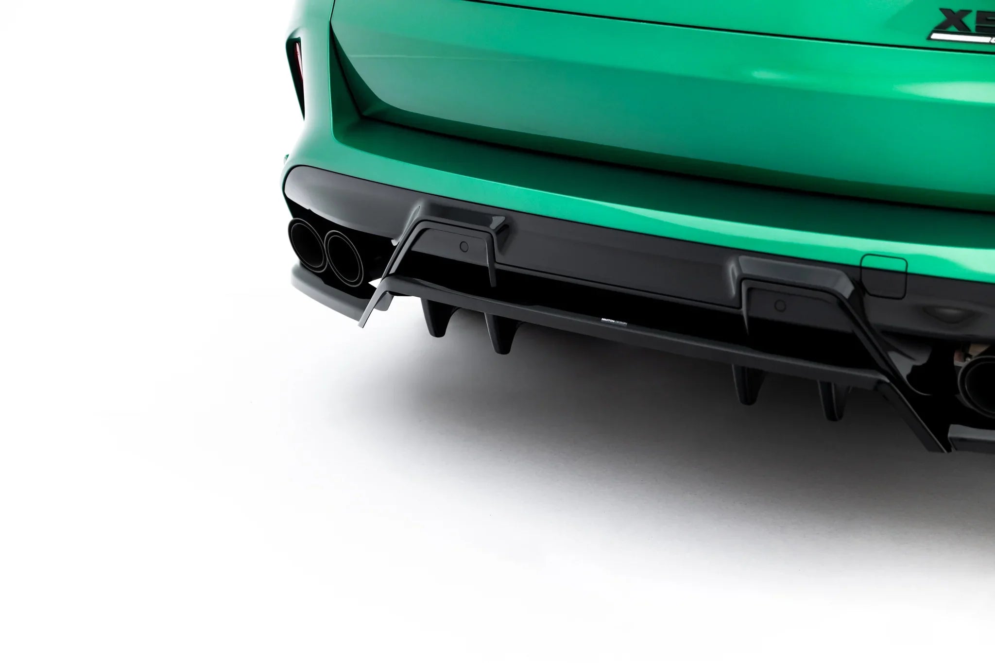 Maxton Design Splitter trasero (With Vertical Bars) para BMW X5 M F95 / F95 Facelift - imagen 4