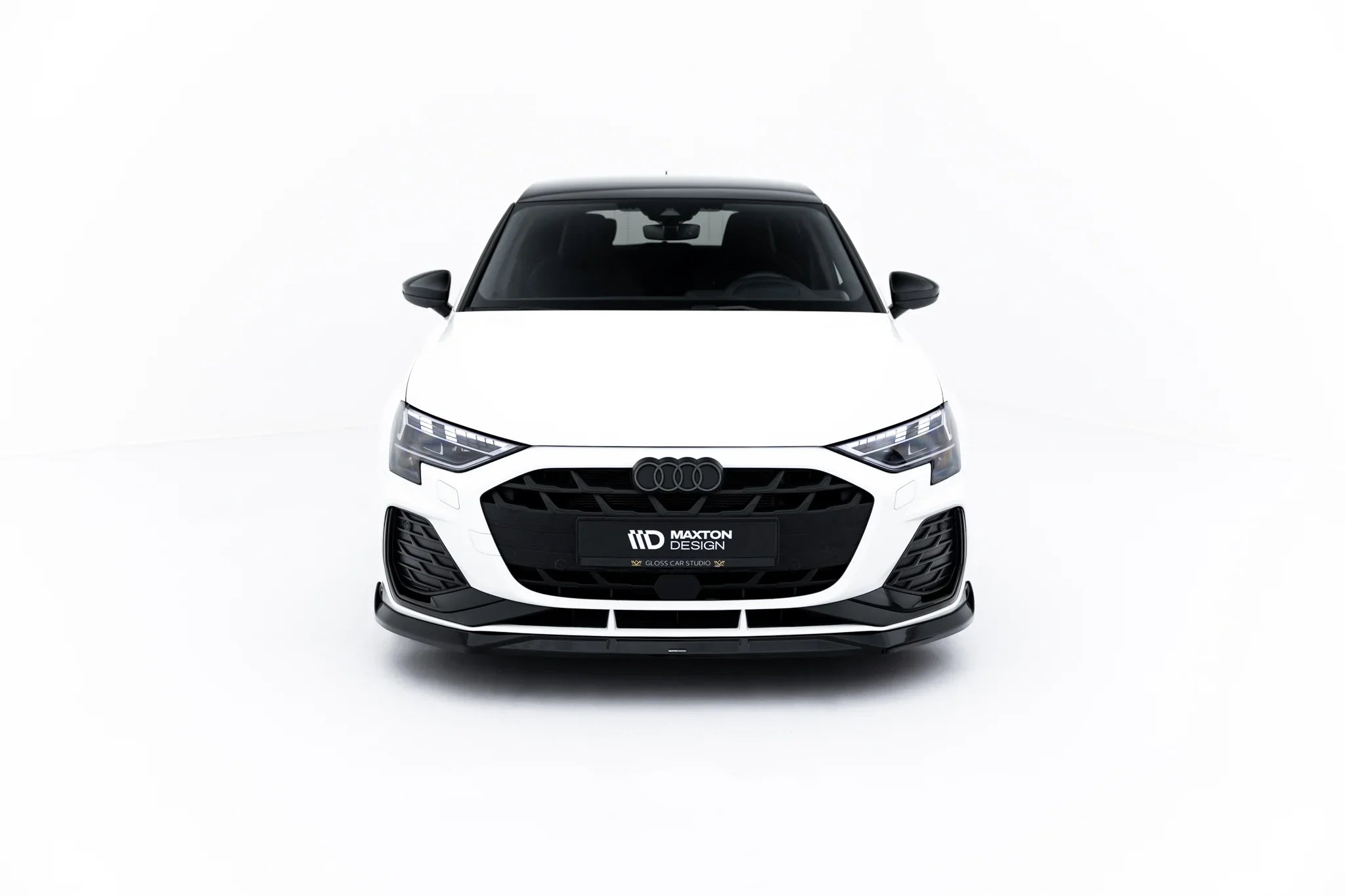 Maxton Design Splitter delantero V.3 para Audi S3 Sportback / A3 S-line Sportback 8Y Facelift - imagen 2