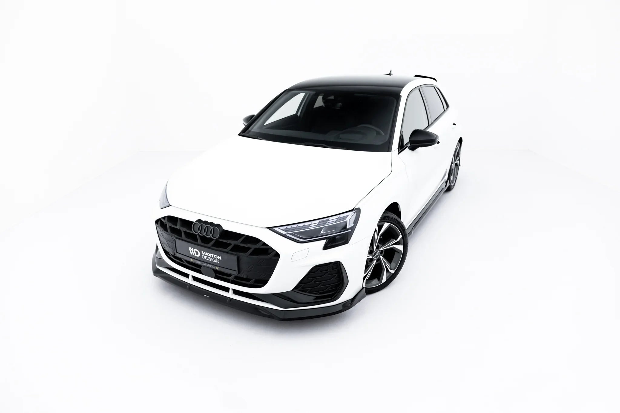 Maxton Design Splitter delantero V.3 para Audi S3 Sportback / A3 S-line Sportback 8Y Facelift - imagen 5