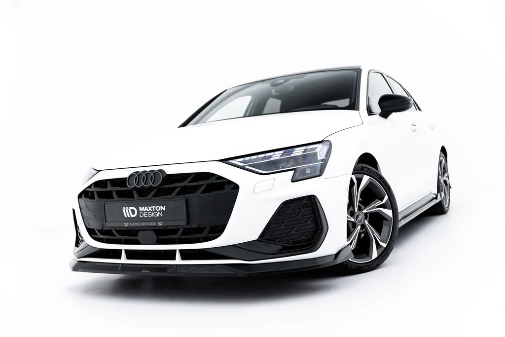 Maxton Design Splitter delantero V.3 para Audi S3 Sportback / A3 S-line Sportback 8Y Facelift - imagen 1