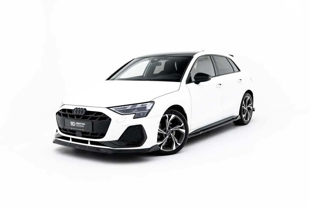 Maxton Design Difusores de taloneras laterales V.3 para Audi S3 Sportback / A3 S-line Sportback 8Y / 8Y Facelift - imagen 2