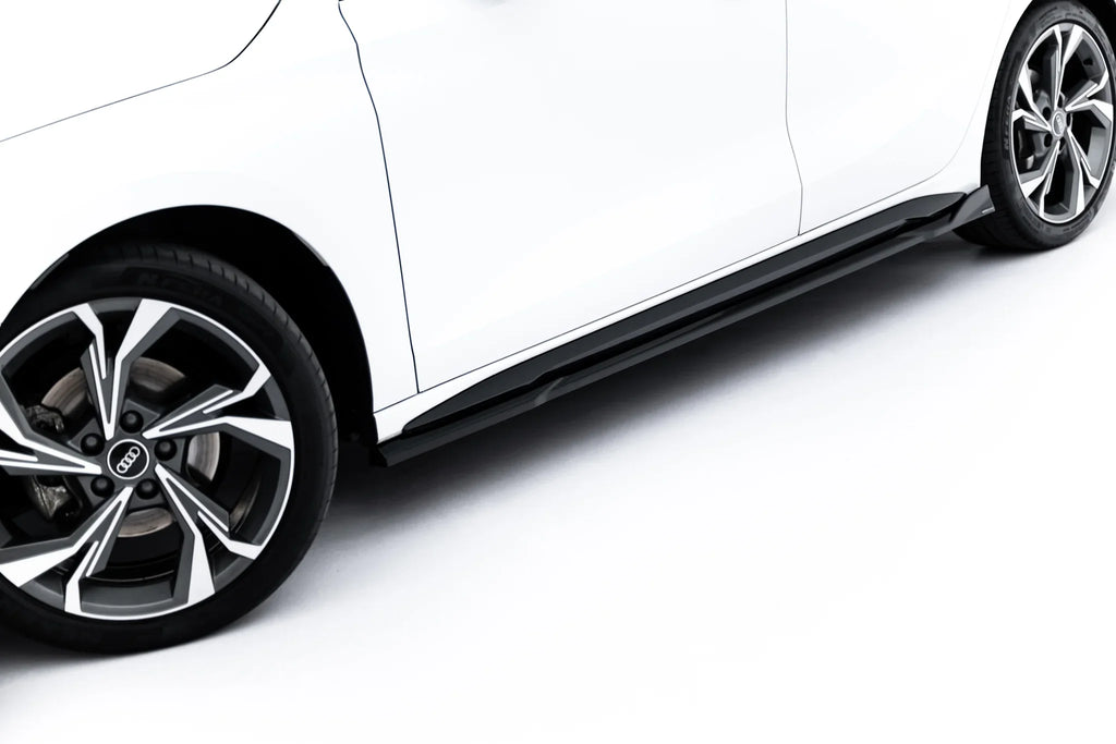 Maxton Design Difusores de taloneras laterales V.3 para Audi S3 Sportback / A3 S-line Sportback 8Y / 8Y Facelift - imagen 3