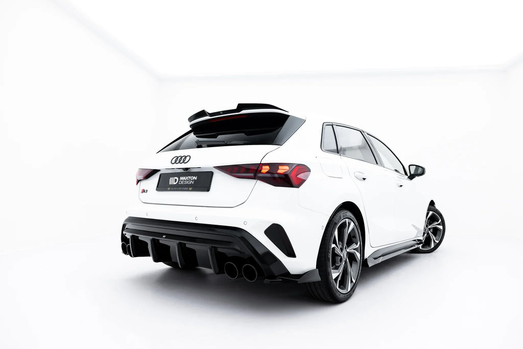 Maxton Design Difusor trasero + Exhaust Ends Imitation para Audi A3 S-Line Sportback 8Y Facelift - imagen 1