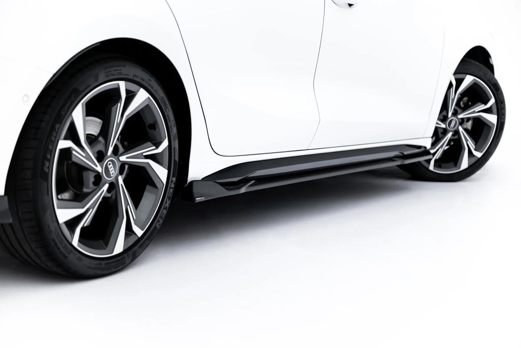 Maxton Design Difusores de taloneras laterales V.3 para Audi S3 Sportback / A3 S-line Sportback 8Y / 8Y Facelift - imagen 4