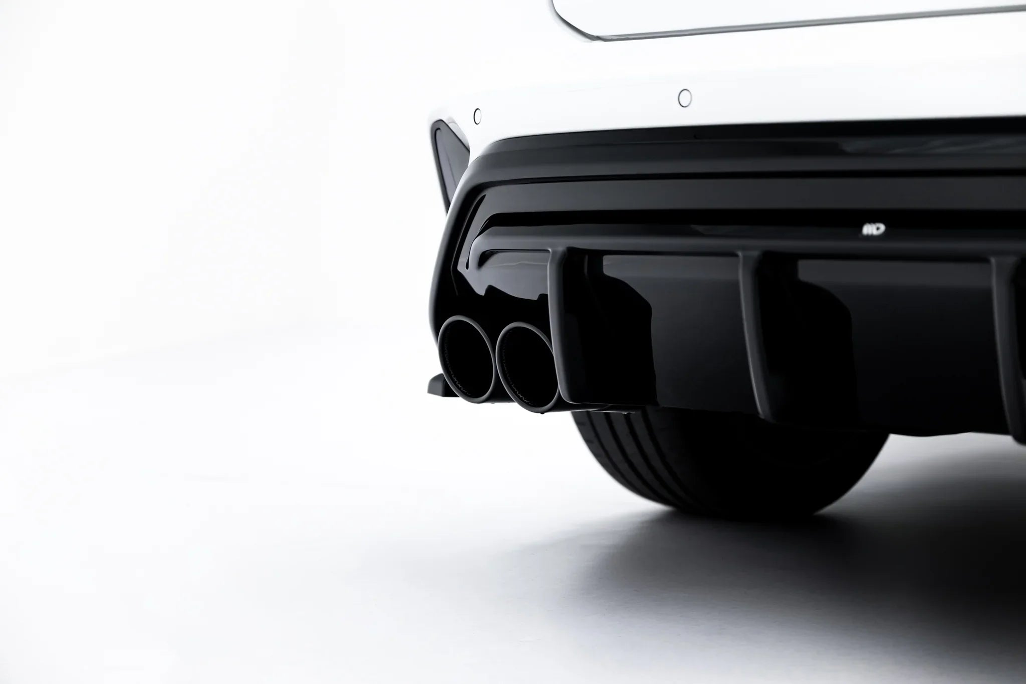 Maxton Design Difusor trasero + Exhaust Ends Imitation para Audi A3 S-Line Sportback 8Y Facelift - imagen 4