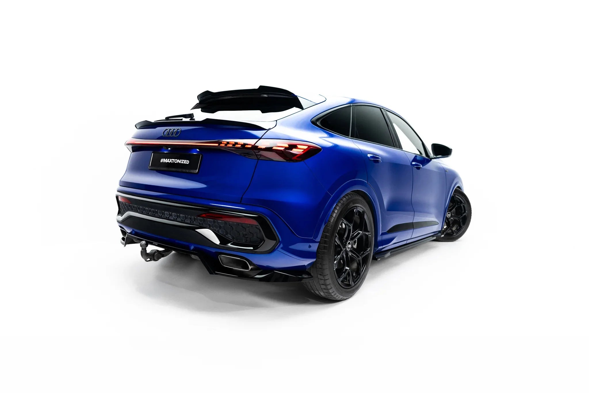 Maxton Design Splitter trasero (with vertical bars) para Audi Q5 S-Line Sportback / SUV Mk3 - imagen 3