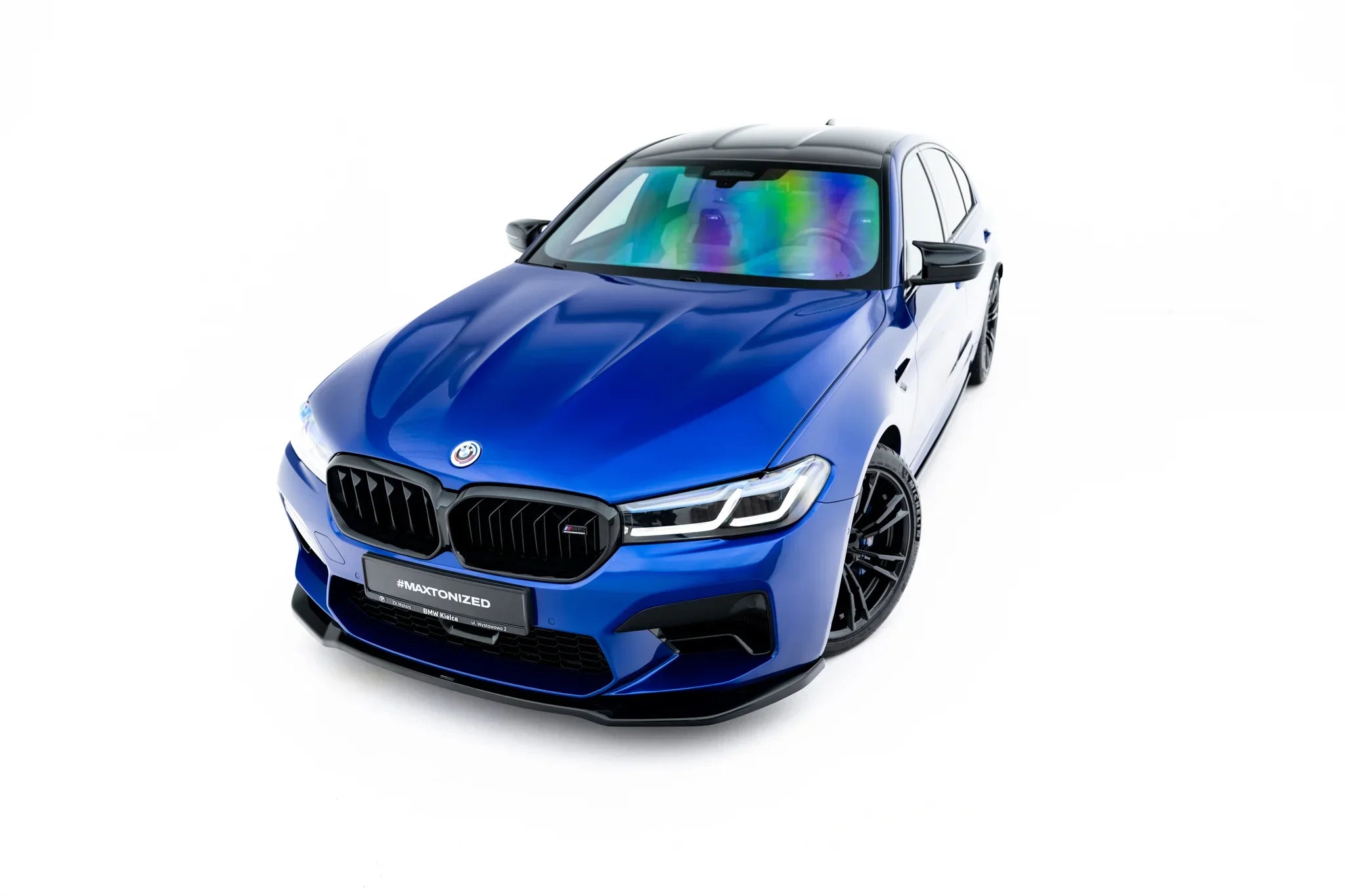 Maxton Design Splitter delantero V.2 para BMW M5 F90 Facelift - imagen 3
