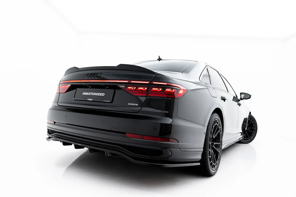 Maxton Design Splitter trasero (with vertical bars) para Audi A8 S-Line Long D5 Facelift - imagen 1