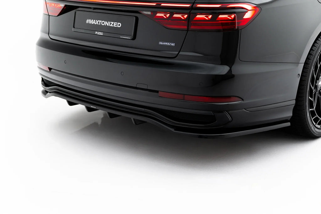 Maxton Design Splitter trasero (with vertical bars) para Audi A8 S-Line Long D5 Facelift - imagen 2