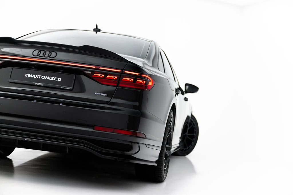 Maxton Design Splitter trasero (with vertical bars) para Audi A8 S-Line Long D5 Facelift - imagen 4