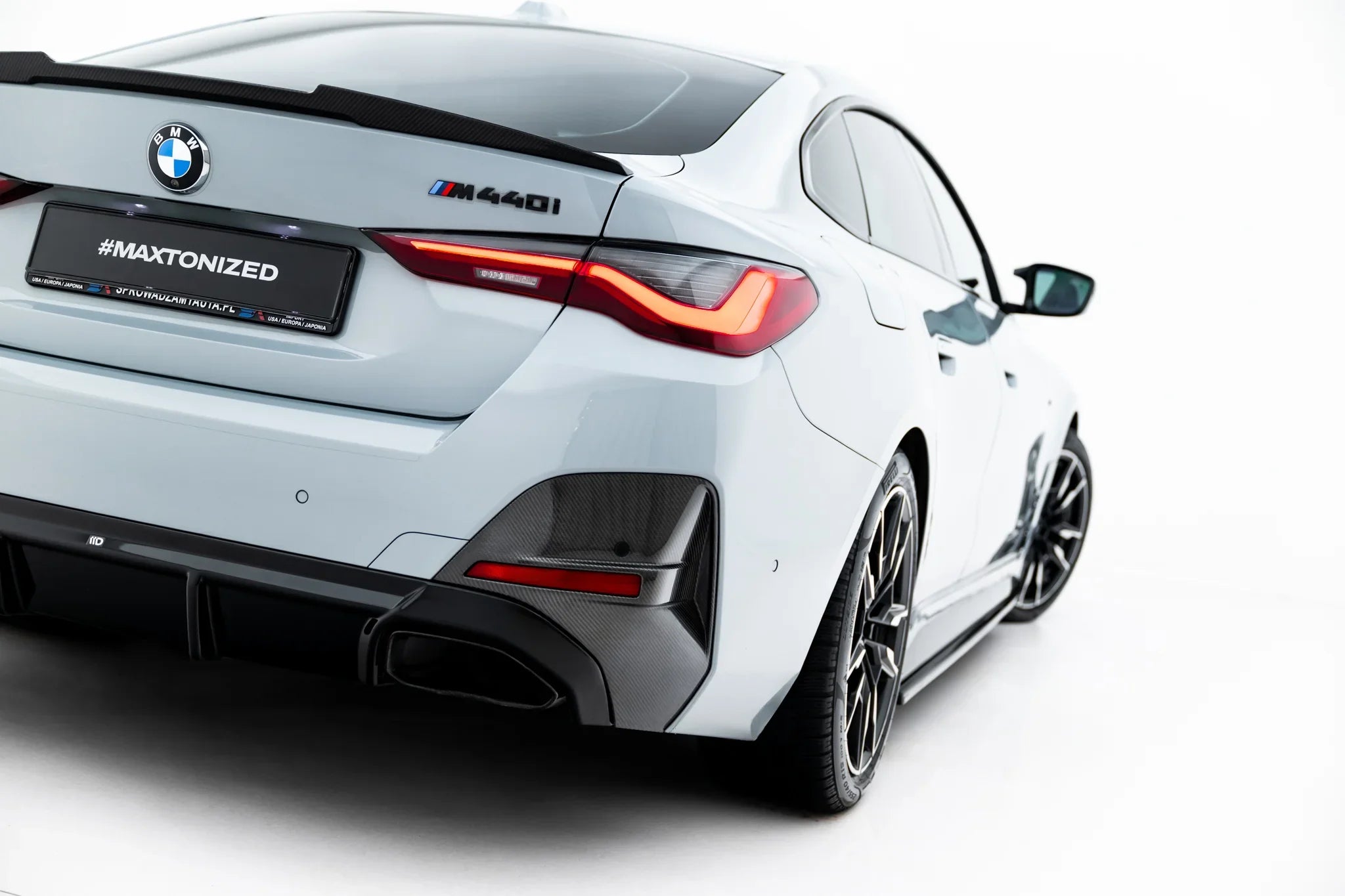 Maxton Design Difusor trasero para BMW M440i Gran Coupe G26 - imagen 2