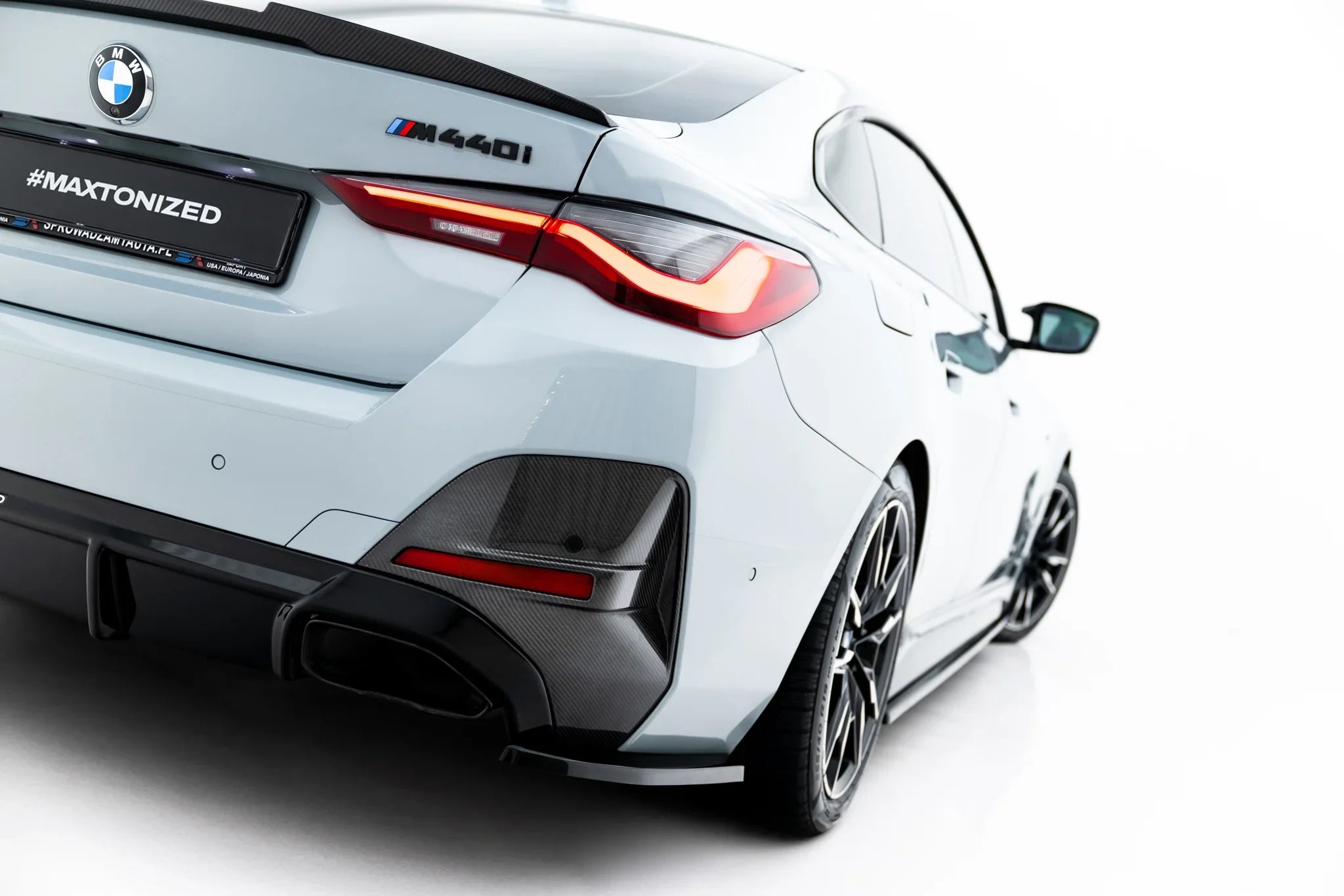 Maxton Design Splitters laterales traseros V.3 para BMW M440i Gran Coupe G26 - imagen 1