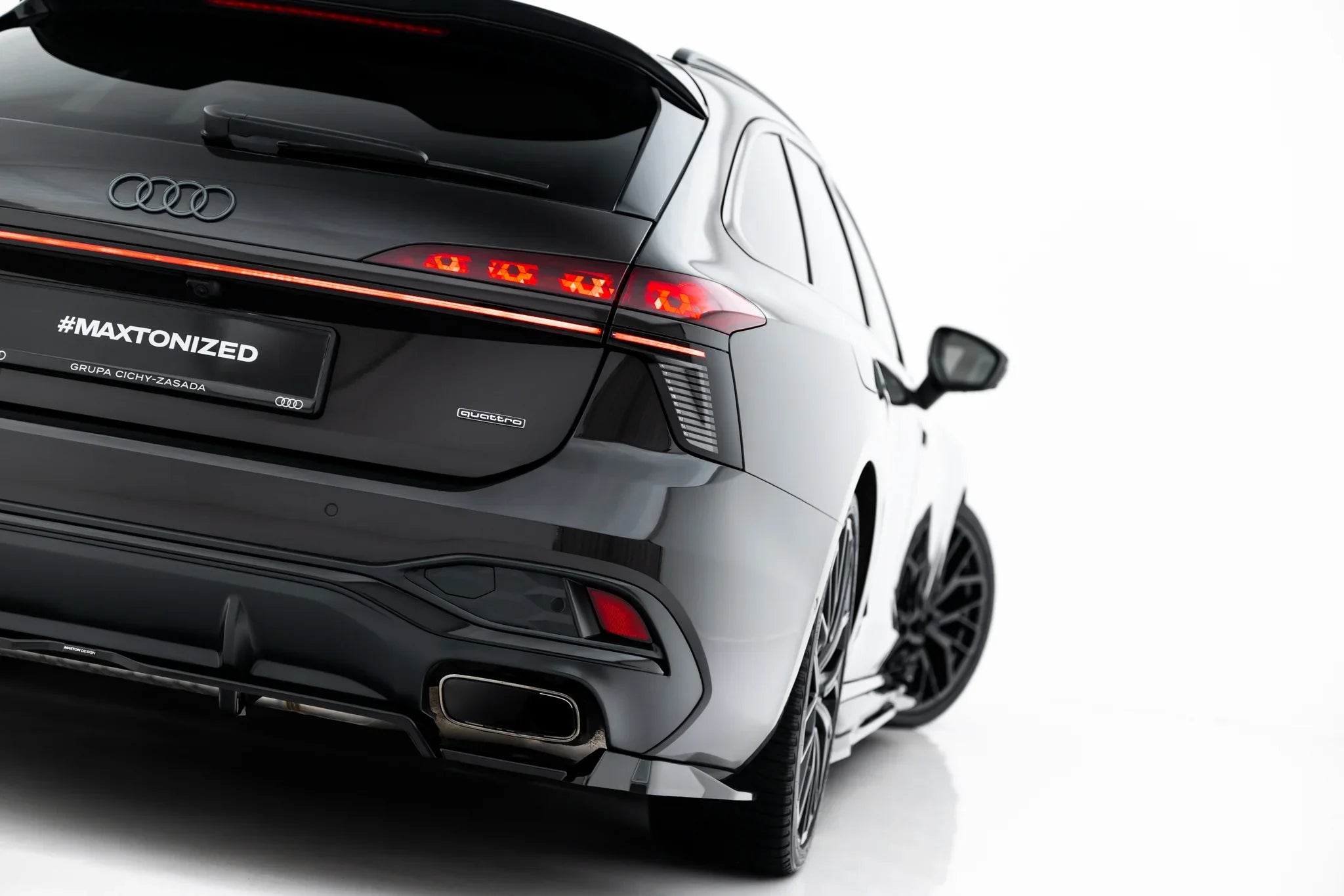 Maxton Design Splitter trasero (with vertical bars) V.3 para Audi A6 S-Line C9 - imagen 3