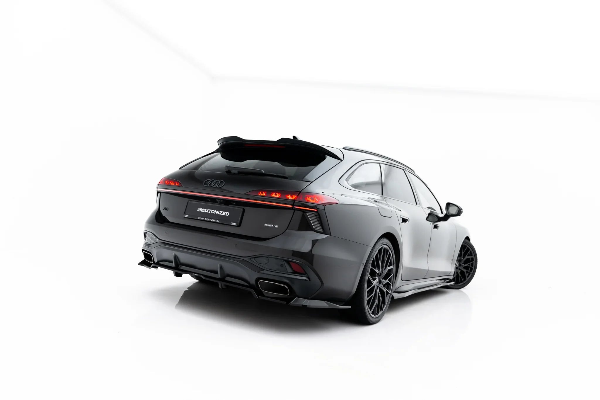 Maxton Design Splitter trasero (with vertical bars) V.3 para Audi A6 S-Line C9 - imagen 1