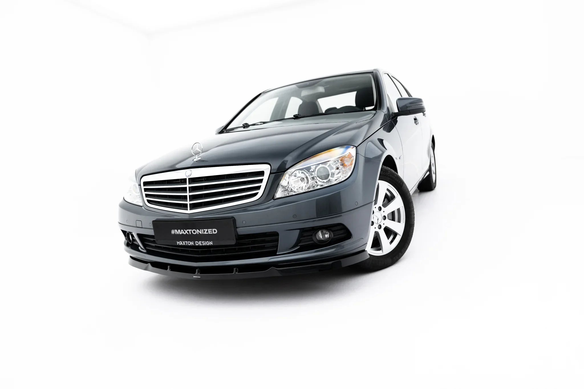 Maxton Design Splitter delantero para Mercedes-Benz C Sedan / Estate W204 / S204 - imagen 1