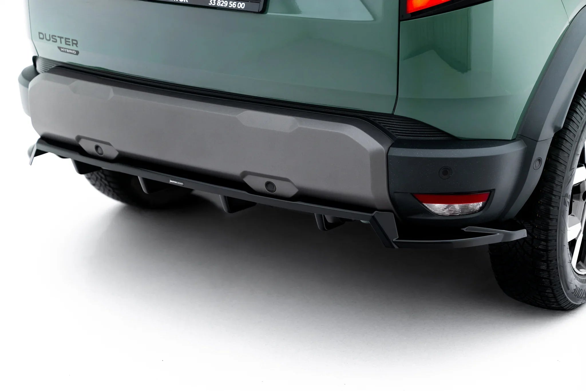 Maxton Design Splitter trasero (with vertical bars) para Dacia Duster Mk3 - imagen 2
