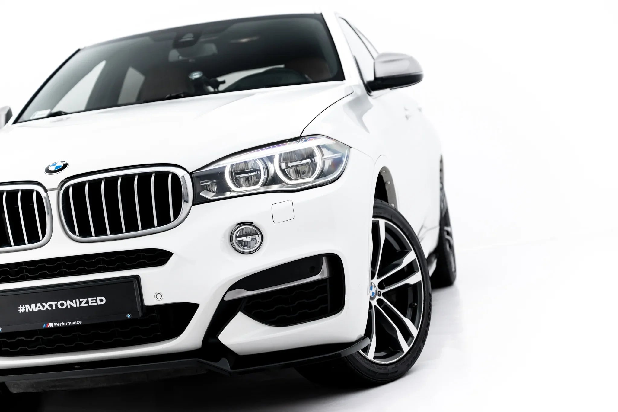 Maxton Design Splitter delantero V.1 para BMW X6 M-Pack F16 - imagen 4