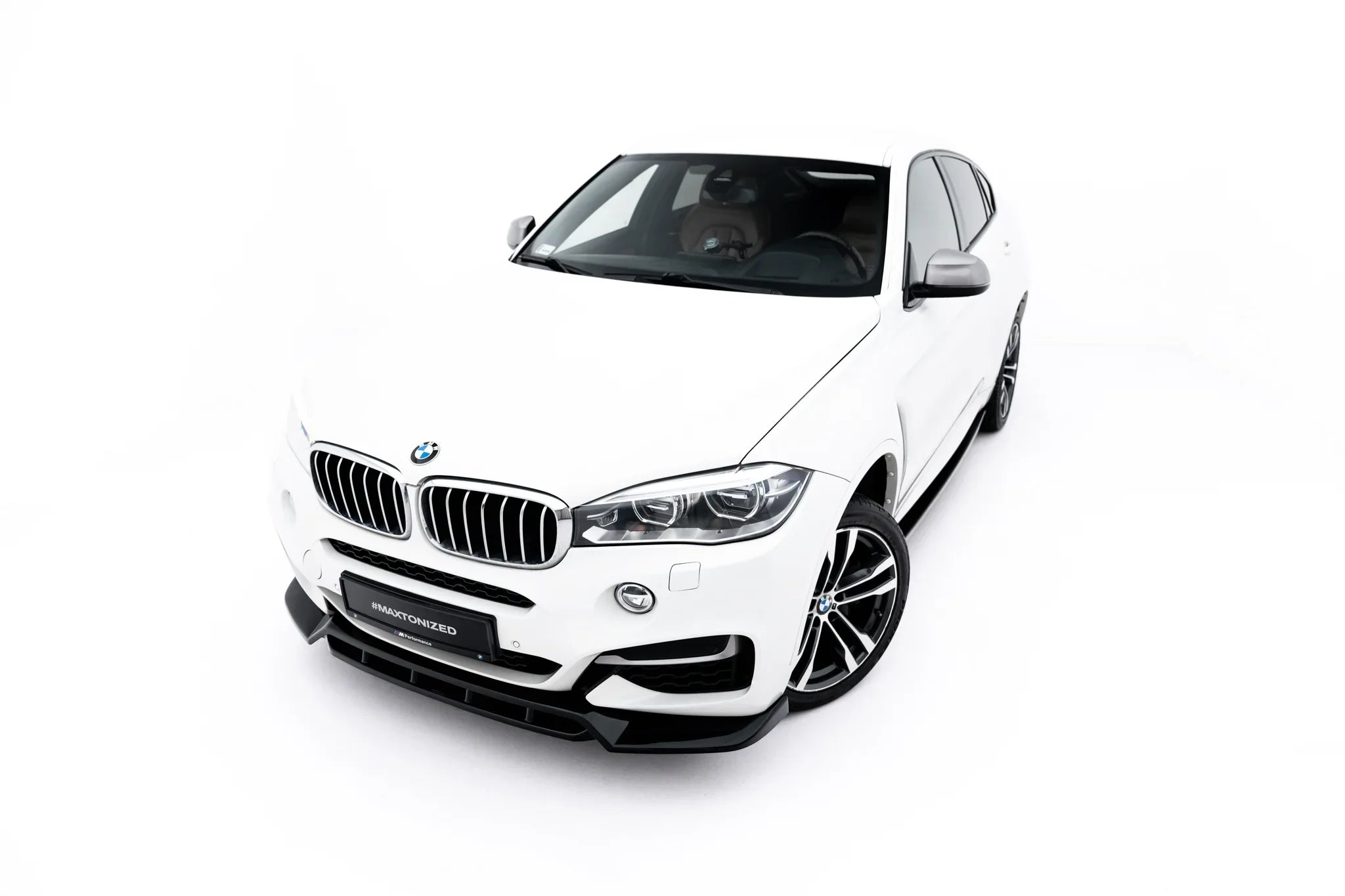 Maxton Design Splitter delantero V.2 para BMW X6 M-Pack F16 - imagen 3