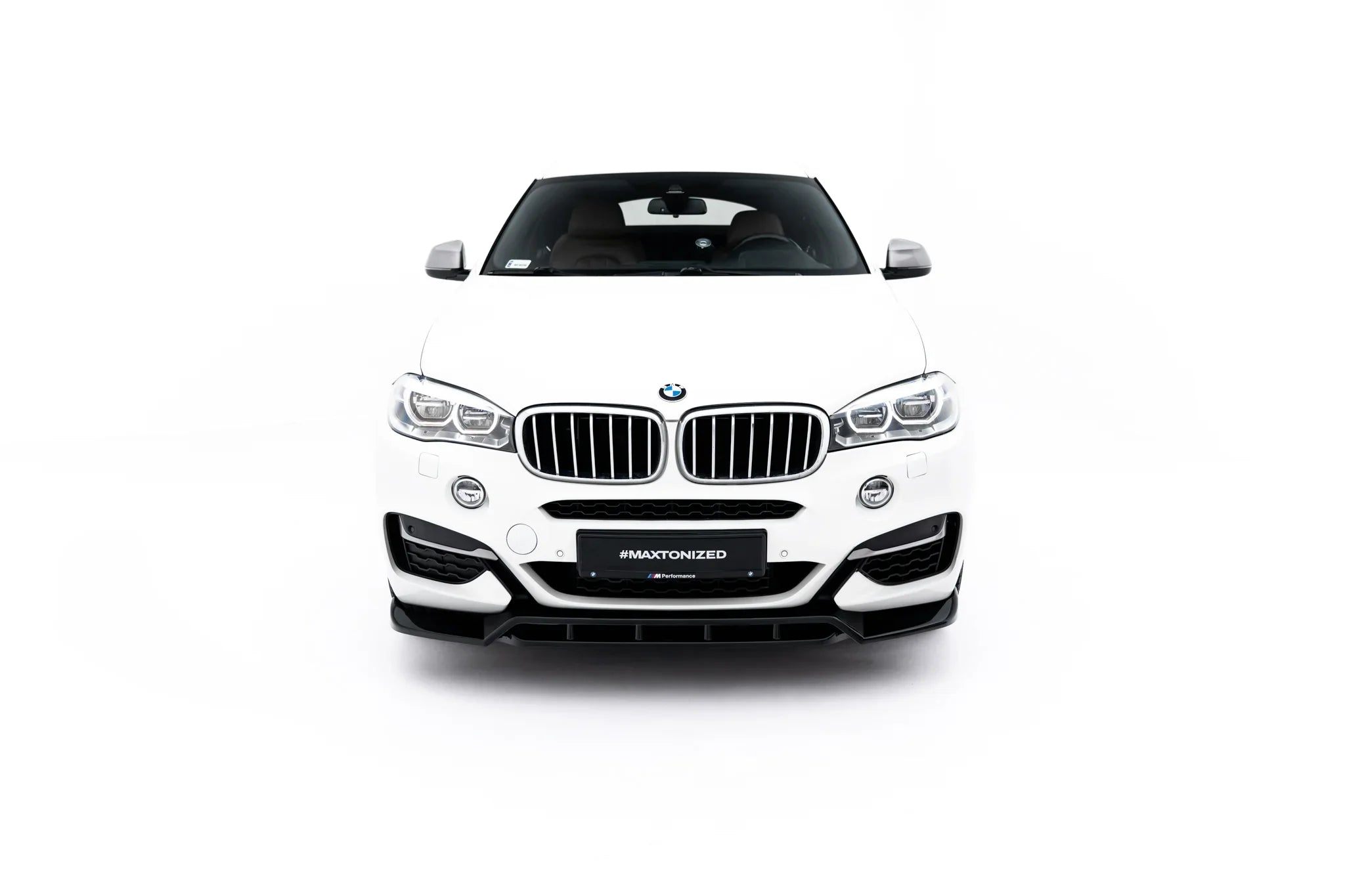 Maxton Design Splitter delantero V.2 para BMW X6 M-Pack F16 - imagen 2