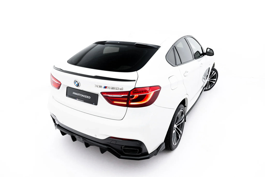 Maxton Design Extensión de alerón 3D V.1 para BMW X6 F16 M-Pack / X6 M F86 - imagen 1