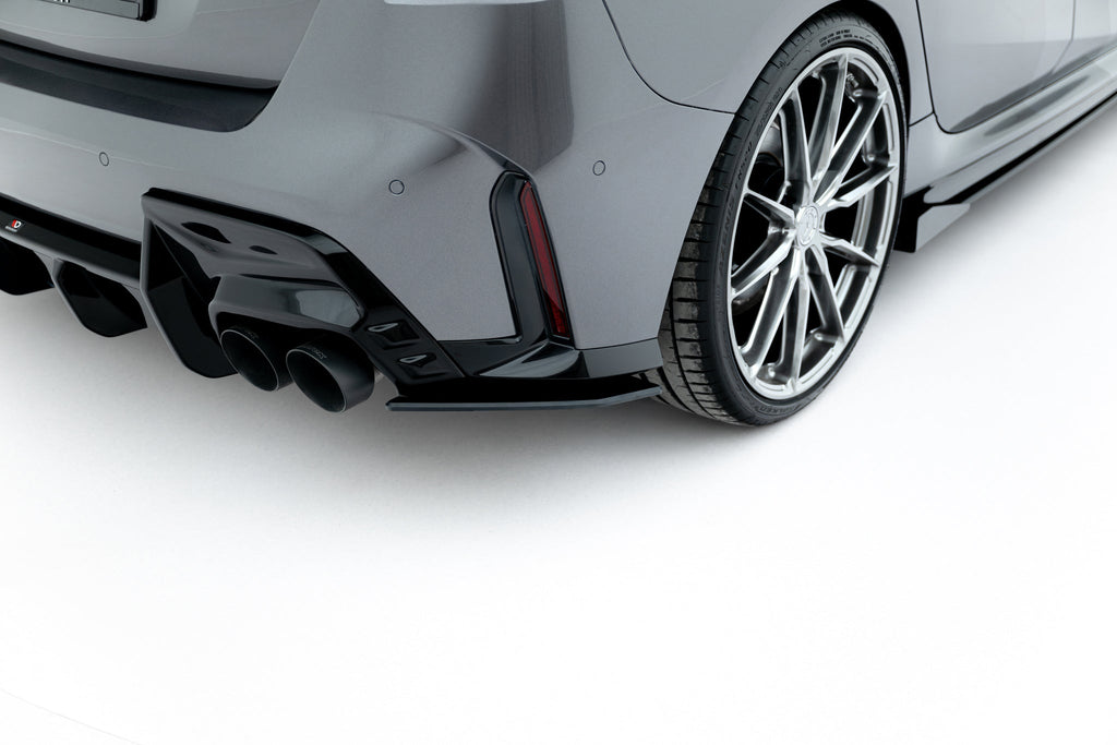 Maxton Design Street Pro Rear Side Splitters V.2 para BMW M135i F70 - imagen 3