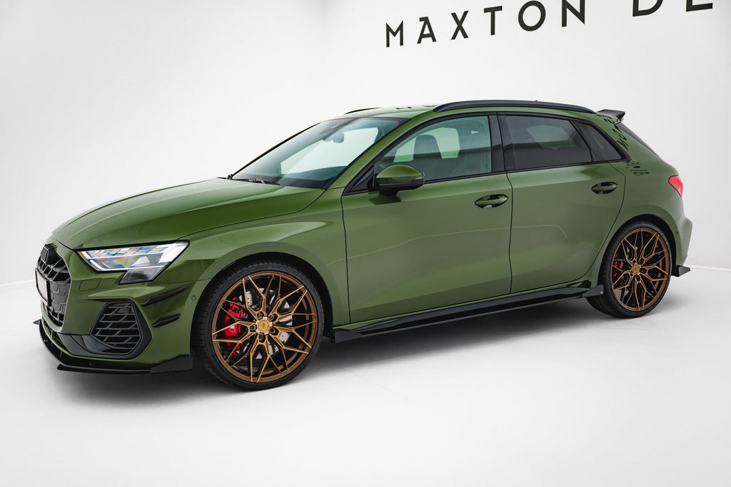 Maxton Design Street Pro Side Skirts Diffusers V.2 para Audi S3 Sportback / A3 S-line Sportback 8Y / 8Y Facelift - imagen 2