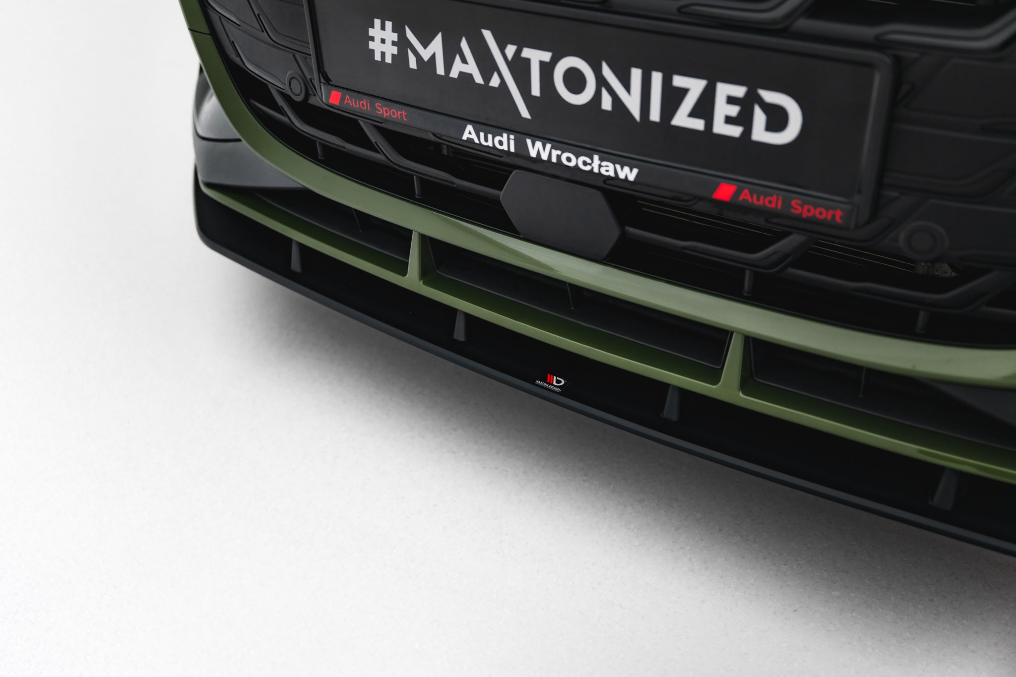 Maxton Design Street Pro Front Splitter para Audi S3 Sportback / A3 S-line Sportback 8Y Facelift - imagen 3