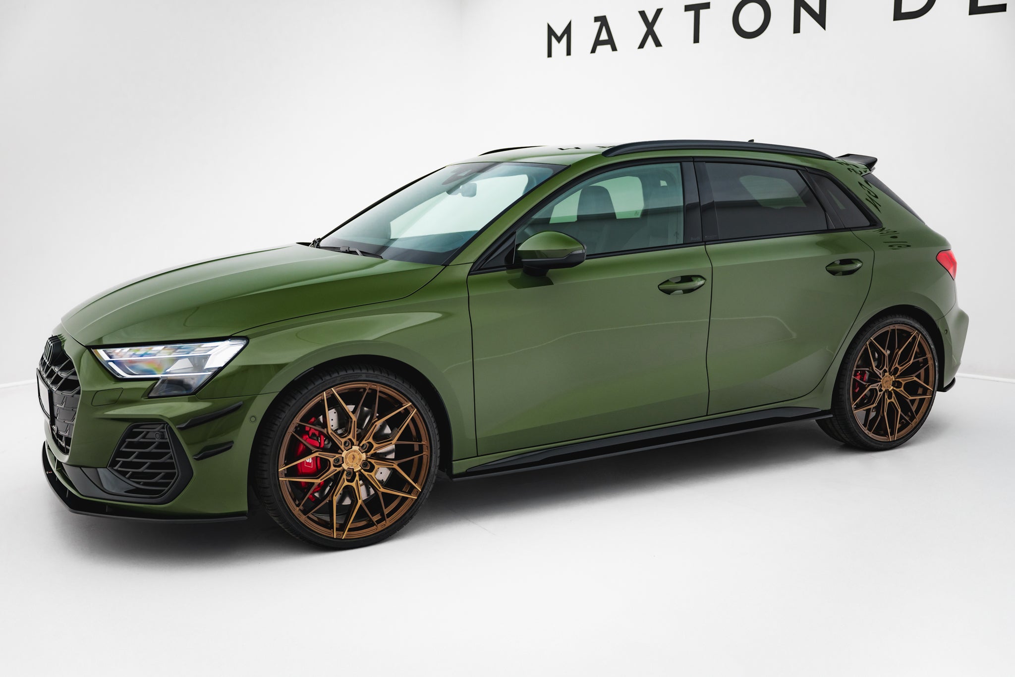Maxton Design Street Pro Side Skirts Diffusers V.2 para Audi S3 Sportback / A3 S-line Sportback 8Y / 8Y Facelift - imagen 2