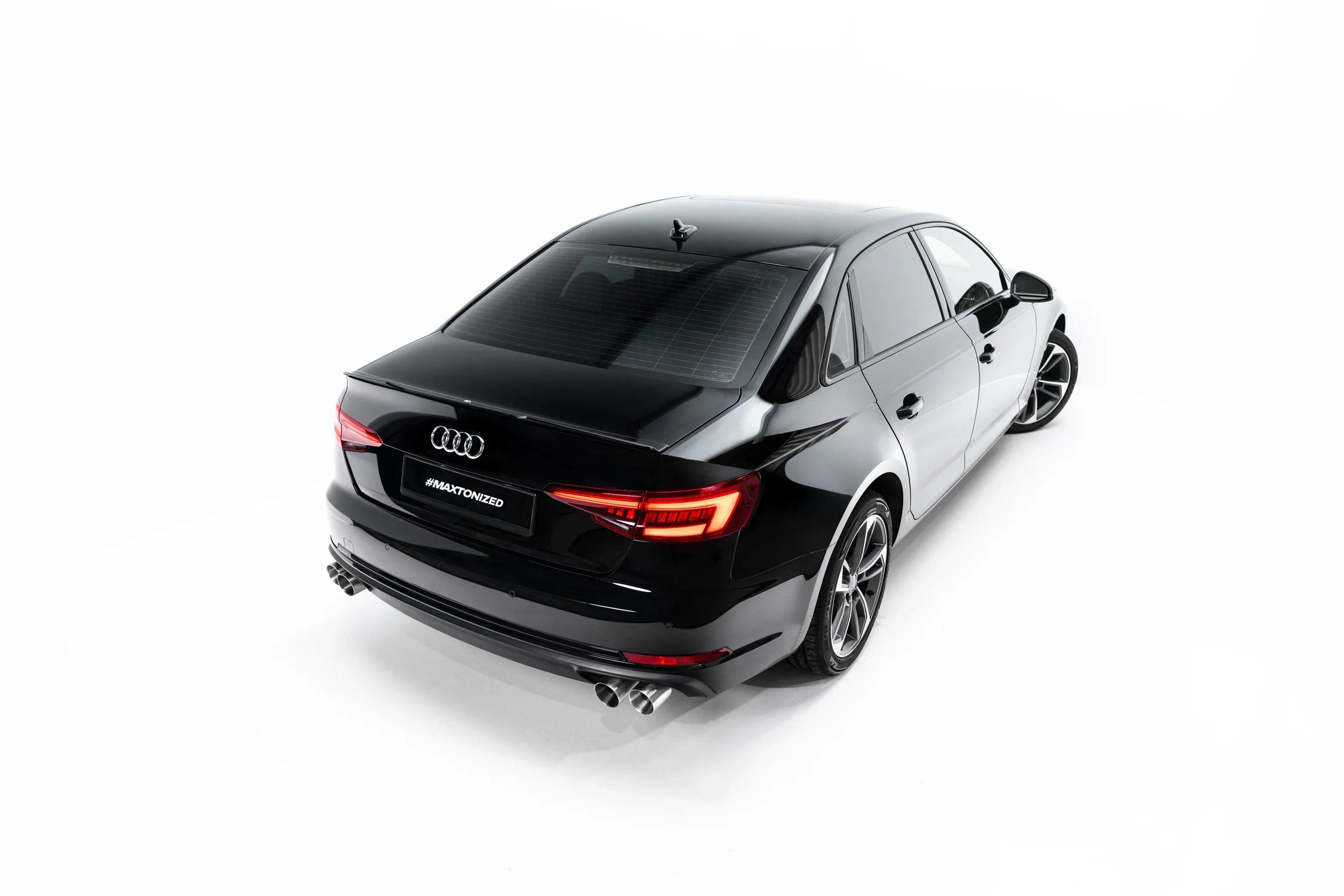 Maxton Design Extensión de alerón V.1 para Audi S4 / A4 Standard / S-Line / Competition Sedan B9 / B9 Facelift - imagen 1