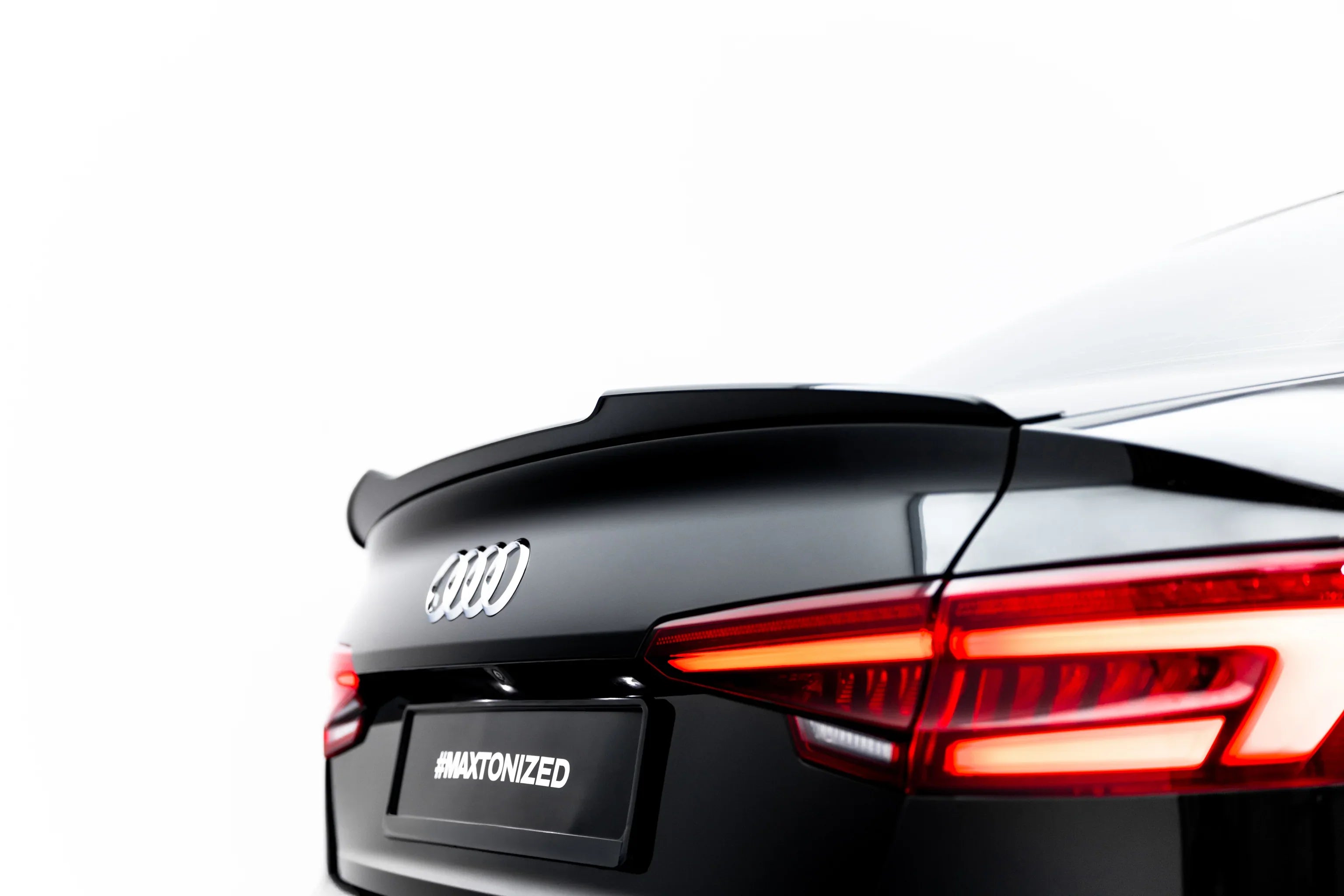 Maxton Design Extensión de alerón V.1 para Audi S4 / A4 Standard / S-Line / Competition Sedan B9 / B9 Facelift - imagen 4