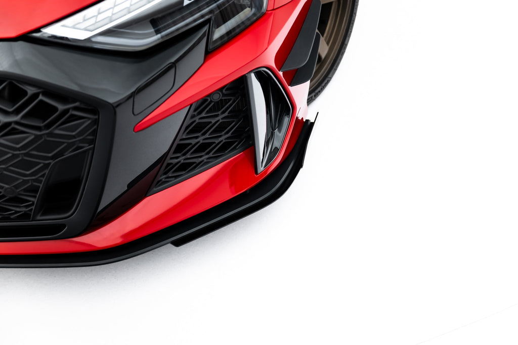 Maxton Design Street Pro Front Splitter + Flaps para Audi RS3 Sedan 8Y Facelift - imagen 5