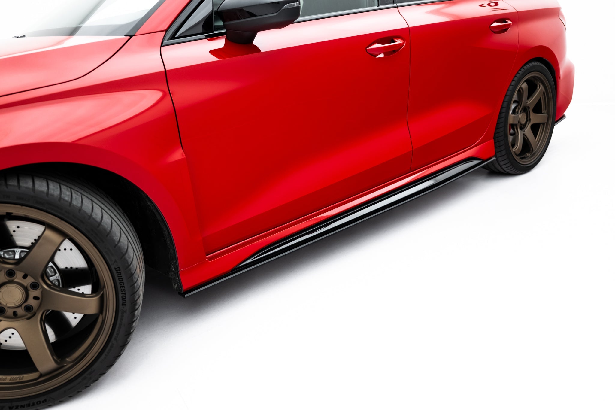 Maxton Design Street Pro Side Skirts Diffusers para Audi RS3 Sedan 8Y Facelift - imagen 3