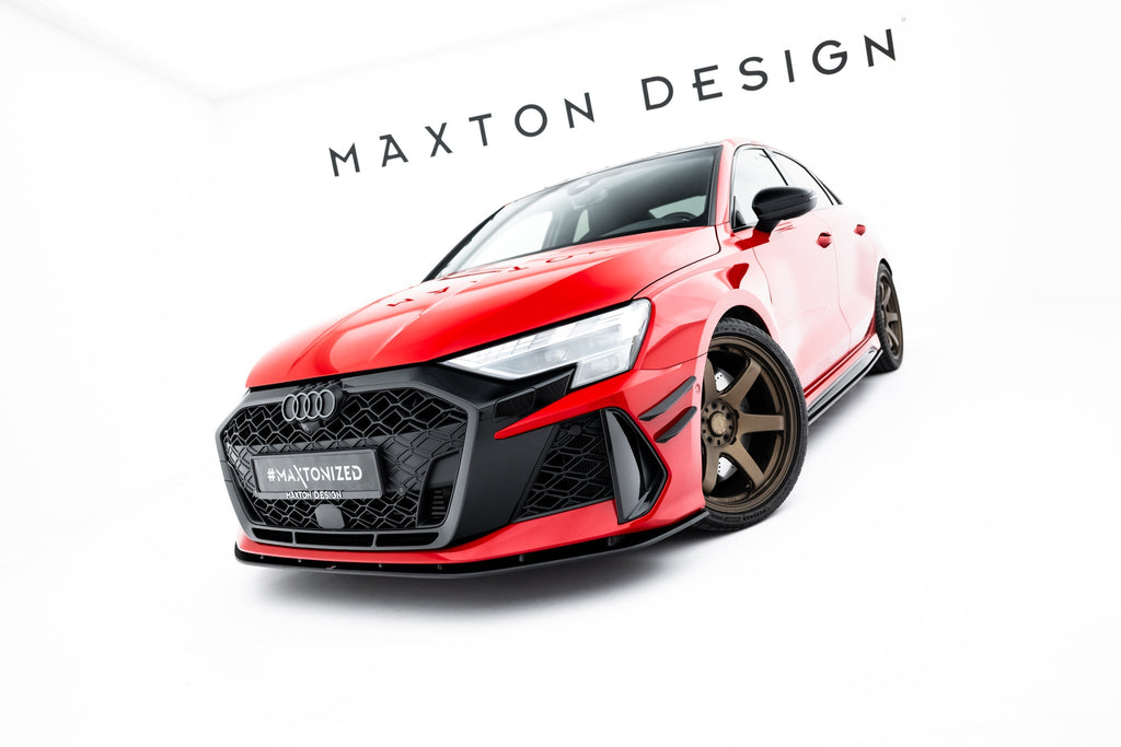Maxton Design Street Pro Front Splitter para Audi RS3 Sedan 8Y Facelift - imagen 1