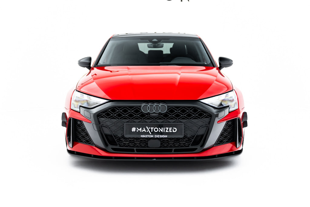 Maxton Design Street Pro Front Splitter para Audi RS3 Sedan 8Y Facelift - imagen 2