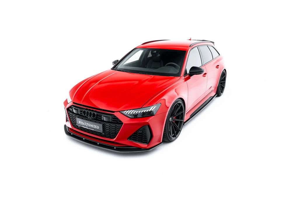 Maxton Design Set Of Prepreg Carbon Fiber Splitters para Audi RS6 C8 / C8 Facelift - imagen 3