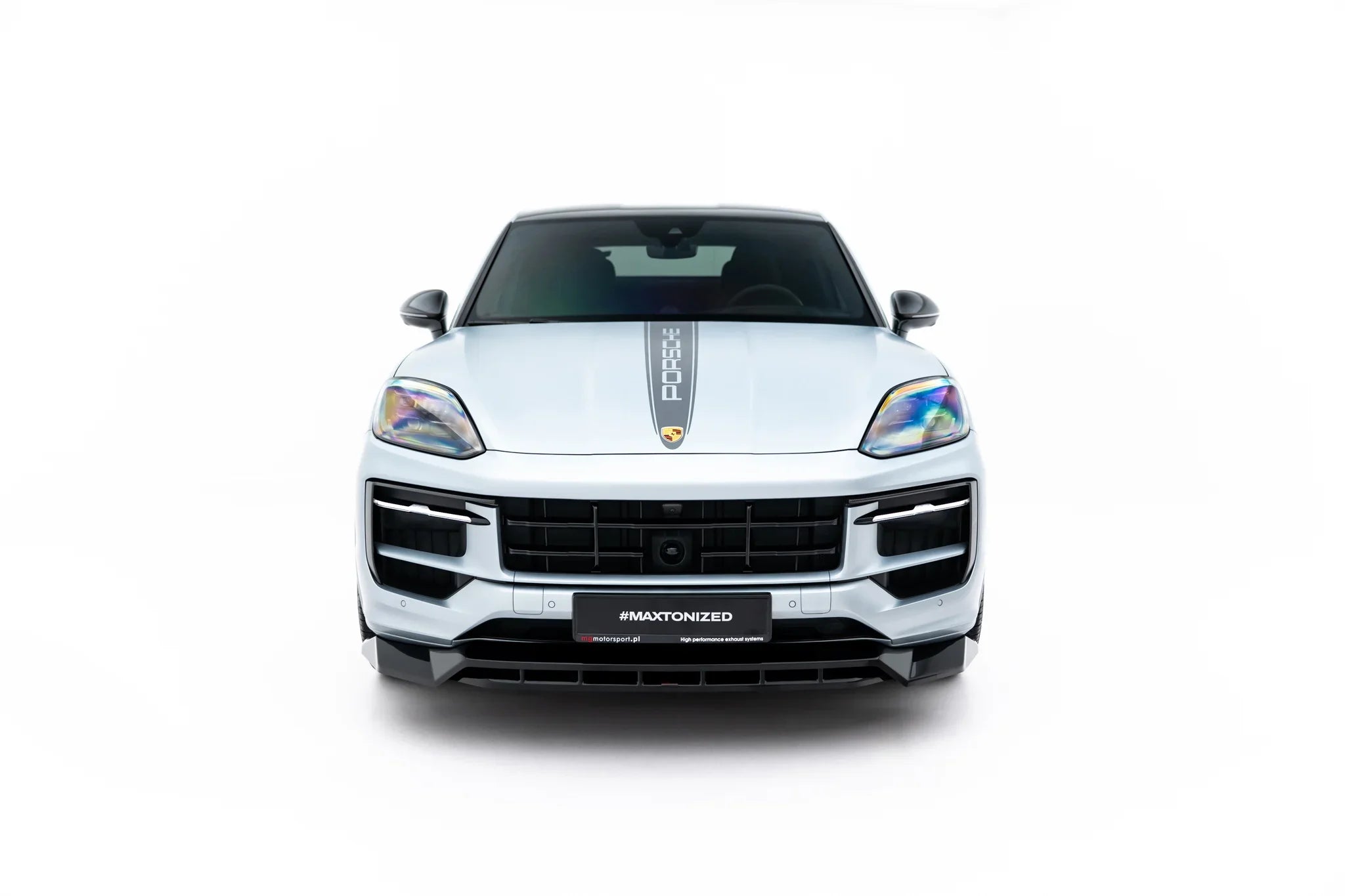 Maxton Design Set of Splitters para Porsche Cayenne GTS / Turbo Sport Pack / Turbo E-Hybrid GT Pack Coupe Mk3 Facelift - imagen 2