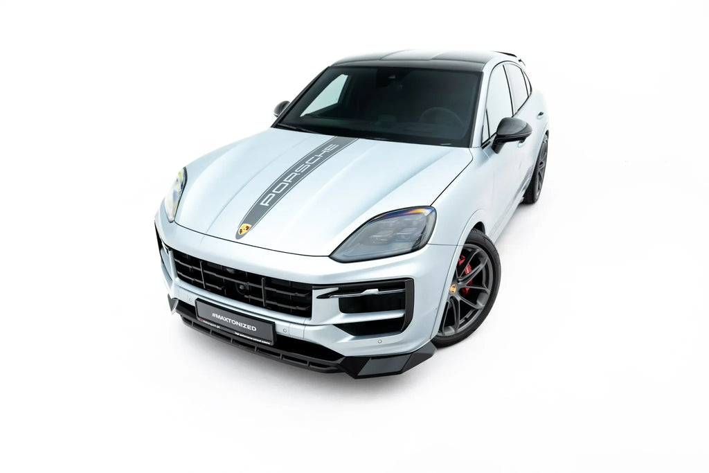 Maxton Design Set of Splitters para Porsche Cayenne GTS / Turbo Sport Pack / Turbo E-Hybrid GT Pack Coupe Mk3 Facelift - imagen 4