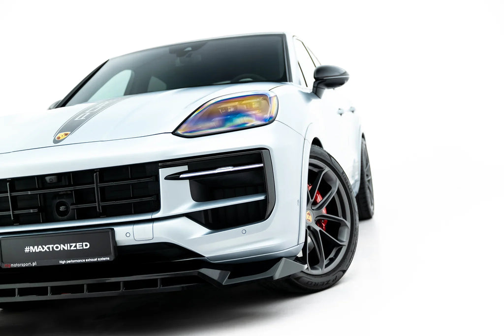 Maxton Design Splitter delantero para Porsche Cayenne GTS / Turbo Sport Pack / Turbo E-Hybrid GT Pack Coupe Mk3 Facelift - imagen 4