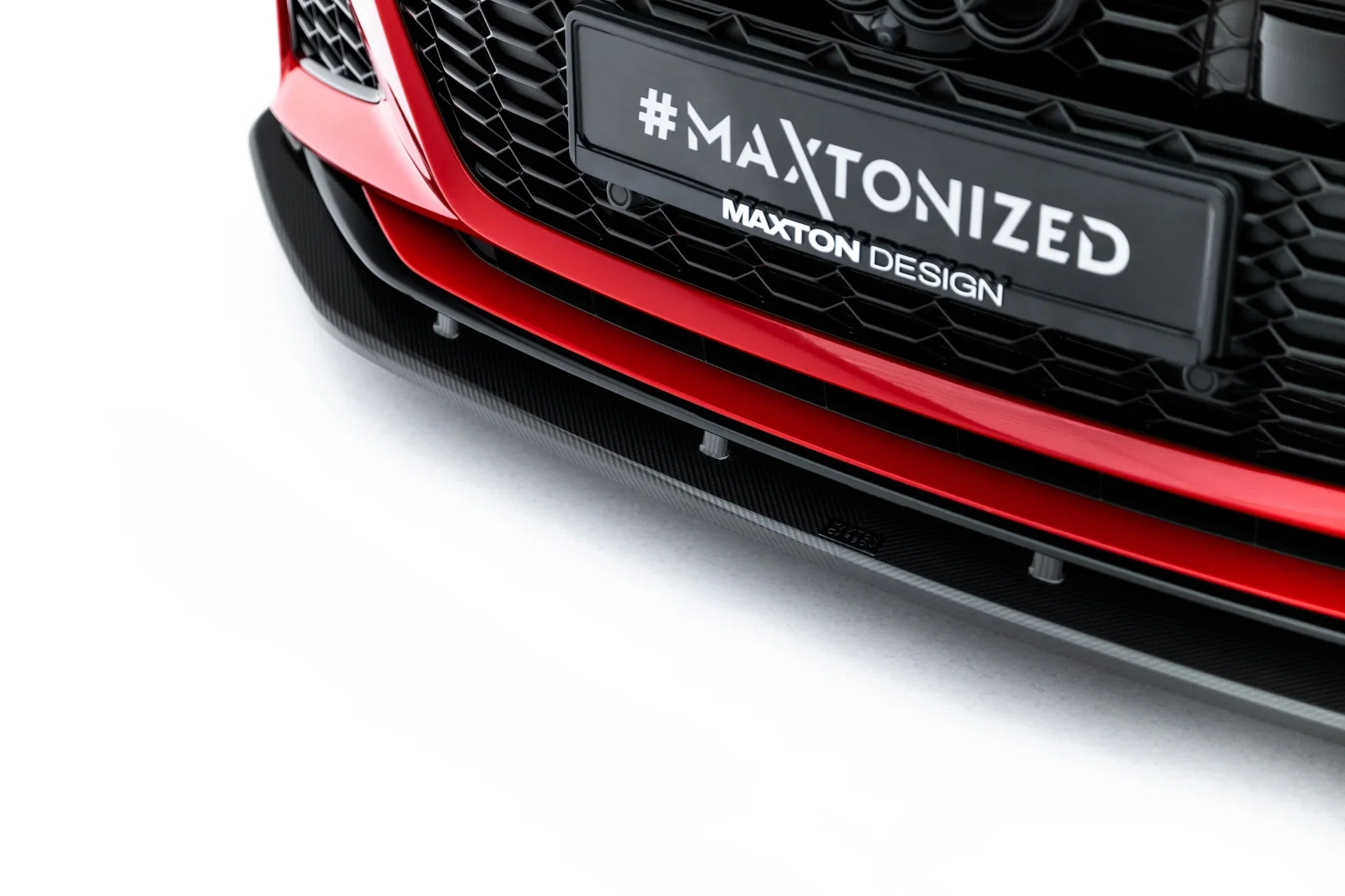 Maxton Design Splitter delantero de fibra de carbono pre-preg para Audi RS6 C8 / C8 Facelift - imagen 6