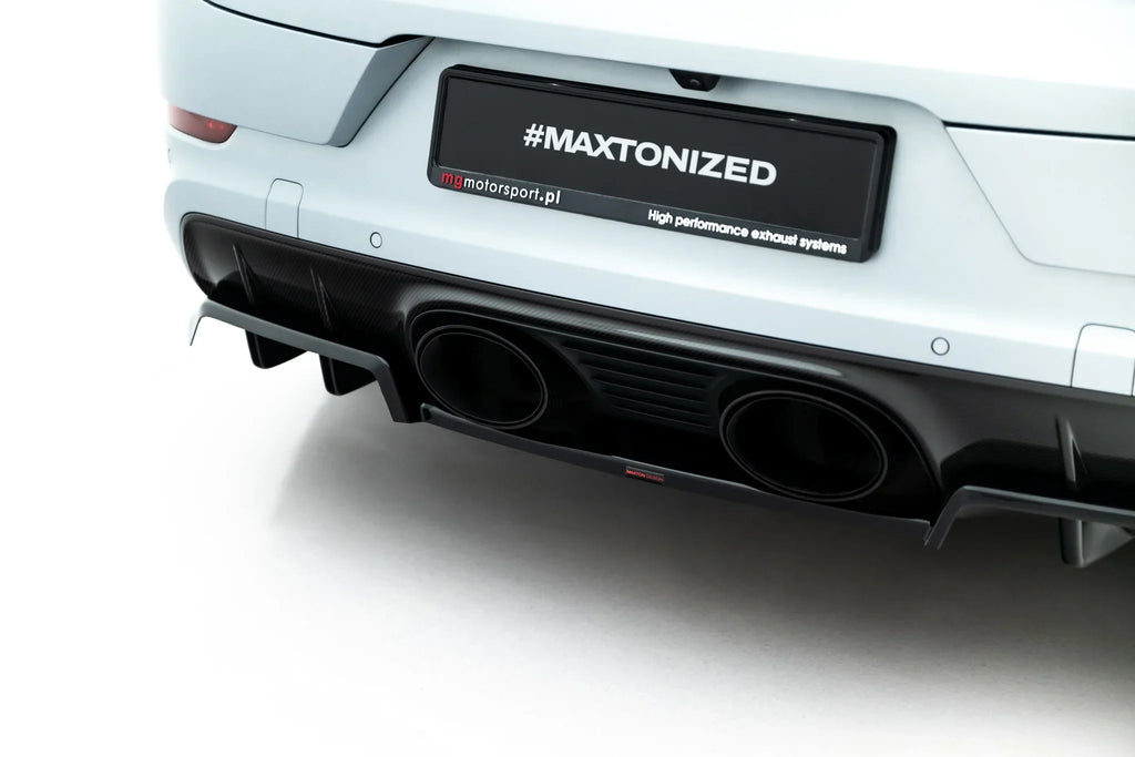 Maxton Design Set of Splitters para Porsche Cayenne GTS / Turbo Sport Pack / Turbo E-Hybrid GT Pack Coupe Mk3 Facelift - imagen 7