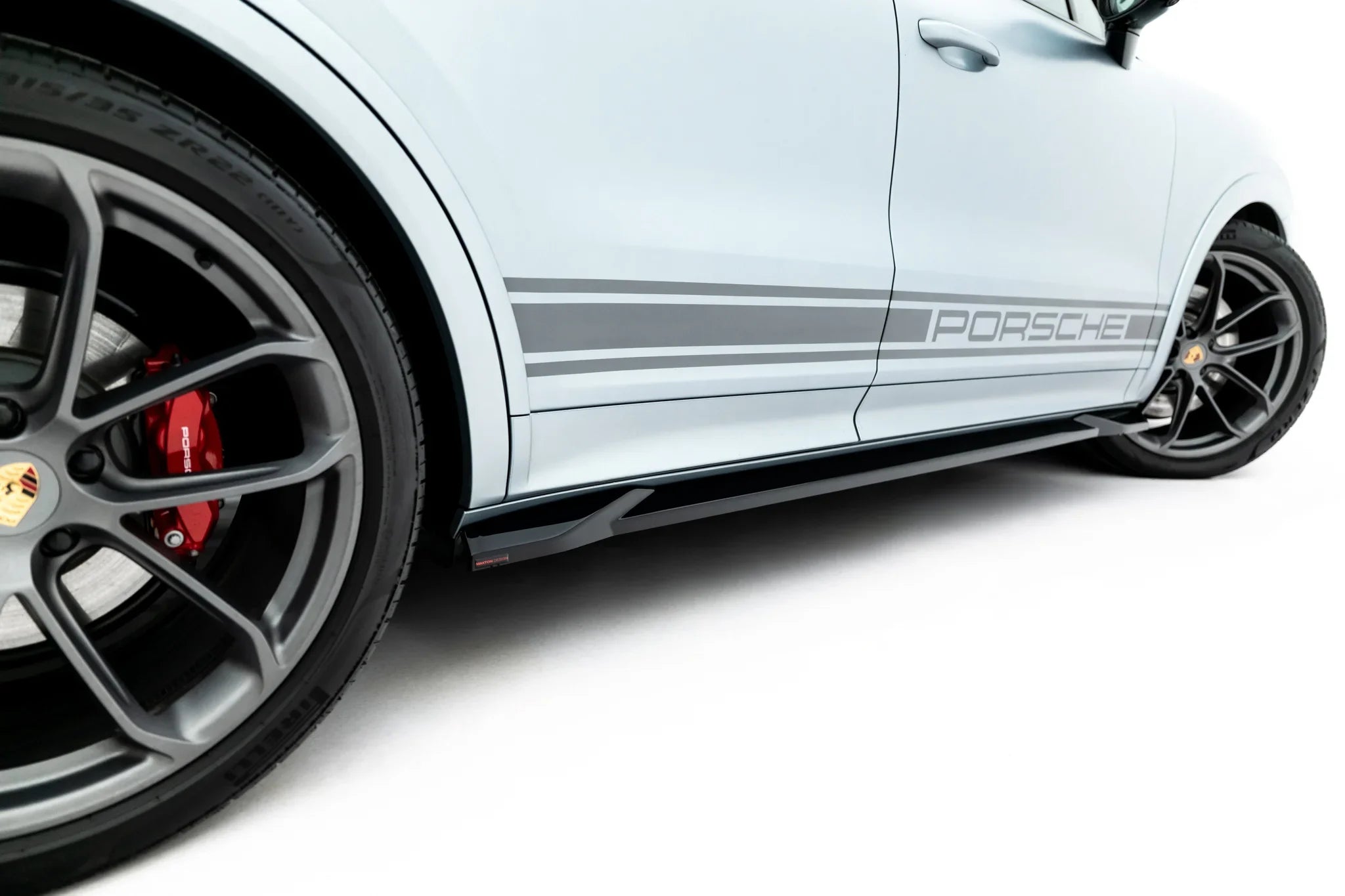 Maxton Design Difusores de taloneras laterales para Porsche Cayenne GTS / Turbo Sport Pack / Turbo E-Hybrid GT Pack Coupe Mk3 Facelift - imagen 4