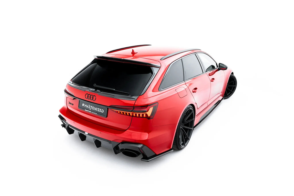 Maxton Design Set Of Prepreg Carbon Fiber Splitters para Audi RS6 C8 / C8 Facelift - imagen 11