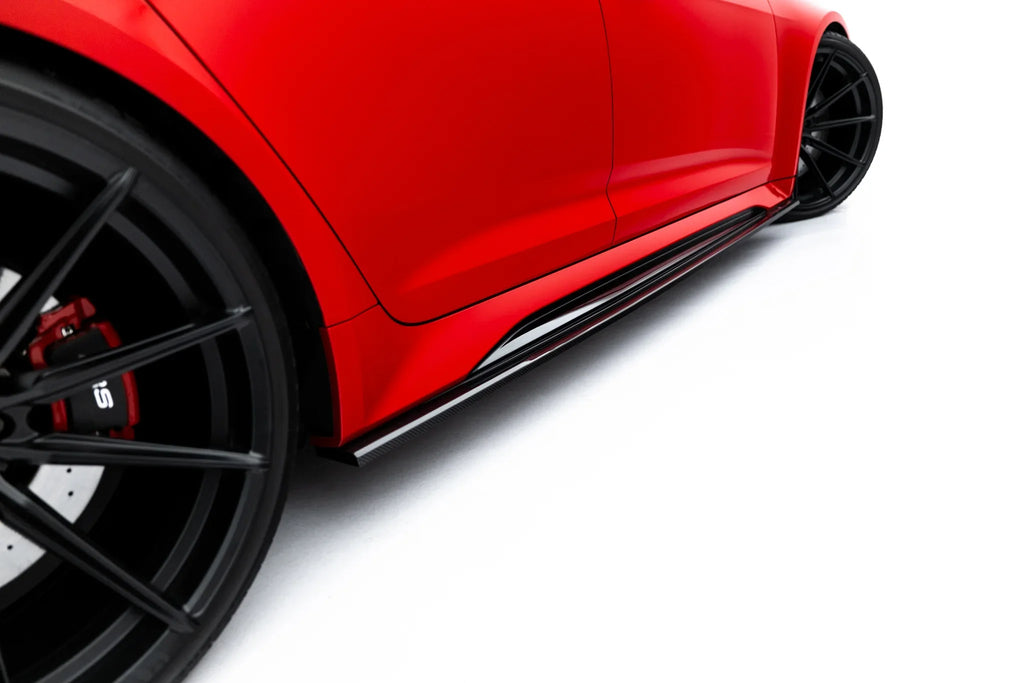Maxton Design Prepreg Carbon Fiber Side Skirts para Audi RS6 C8 / C8 Facelift - imagen 3