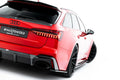 Maxton Design Splitters laterales traseros de fibra de carbono pre-preg para Audi RS6 C8 / C8 Facelift - imagen 1