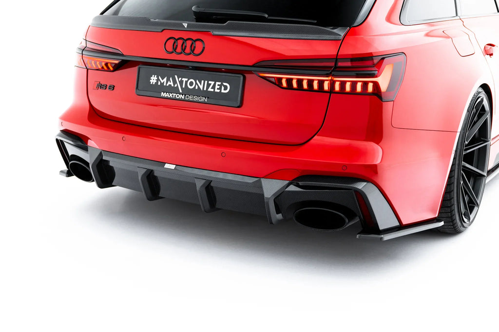 Maxton Design Set Of Prepreg Carbon Fiber Splitters para Audi RS6 C8 / C8 Facelift - imagen 10