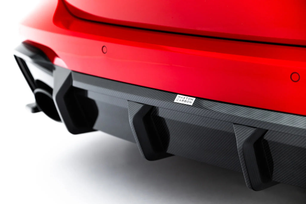 Maxton Design Prepreg Carbon Fiber Rear Diffuser para Audi RS6 C8 / C8 Facelift (version without towbar) - imagen 4